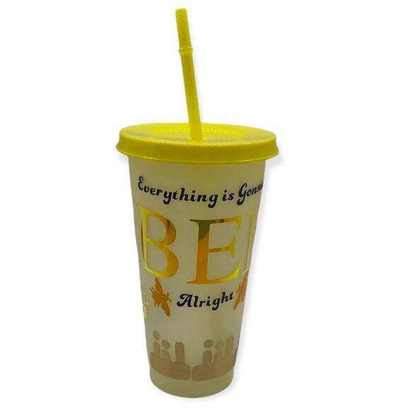 NWT Wool + Pepper Co. Bee Alright Color Changing Cold Cup - Picture 1 of 9